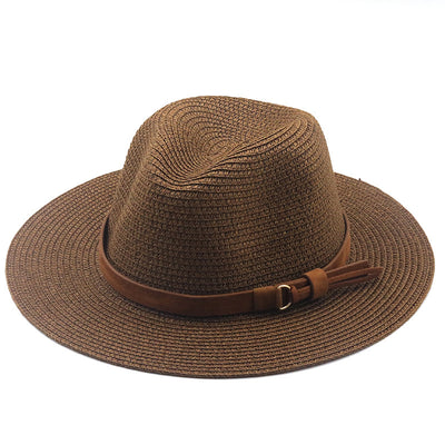 Sombrero de Paja para Playa con Protección Solar para Mujer - Image 7
