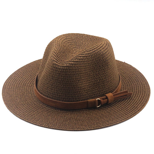 Sombrero de Paja para Playa con Protección Solar para Mujer - Image 7