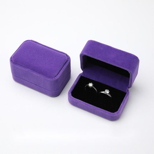 Estuche de Lujo para Anillos de Franela - Image 25