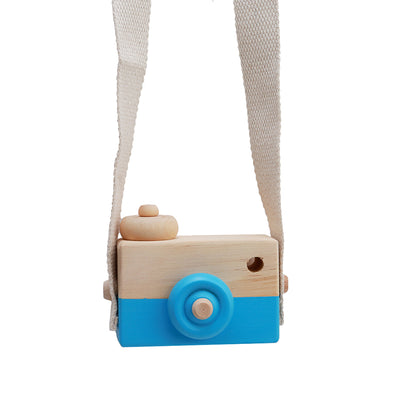 Cámara de Juguete de Madera – Juguete Educativo Colgante para Niños - Image 4