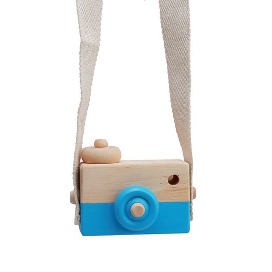 Cámara de Juguete de Madera – Juguete Educativo Colgante para Niños - Image 4