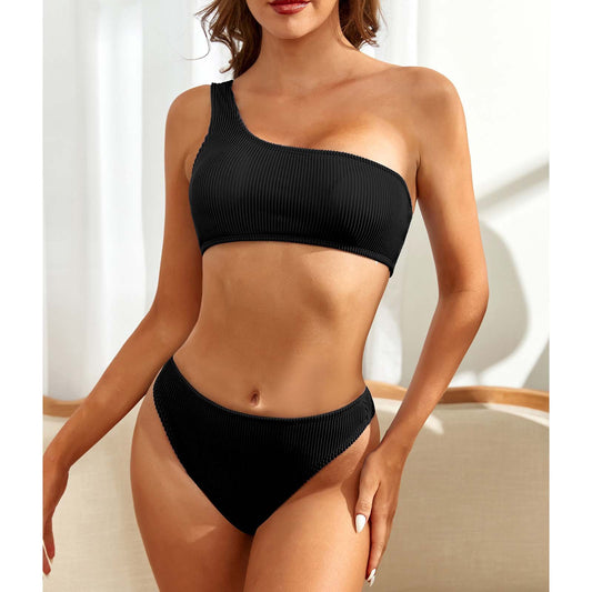Bikini Asimétrico de Moda para Mujer - Estilo Explosivo