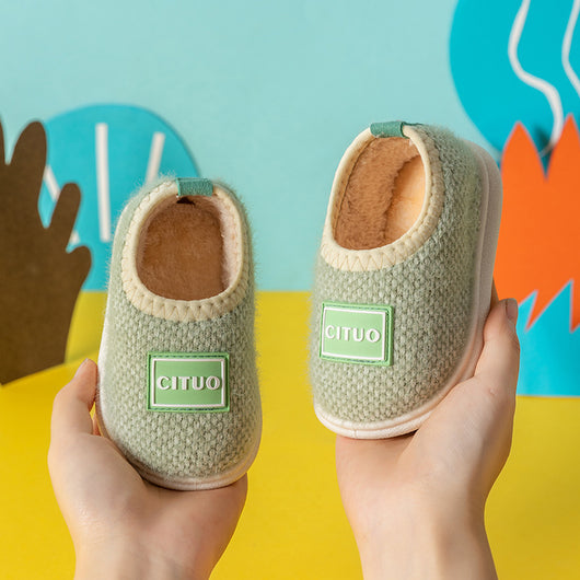 Pantuflas Cálidas de Lana para Bebé - Zapatos de Casa Suave y Acogedor - Image 4