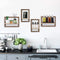 Marco Fotográfico de Madera para Pared con Almacenamiento Aromaterápico