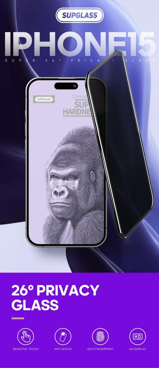 Protector de Pantalla Vidrio Templado Anti-Espías con Filtro de Privacidad - Image 19