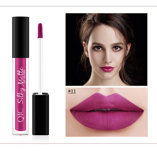 Brillo Labial Mate Impermeable de Larga Duración - Acabado Aterciopelado - Image 11