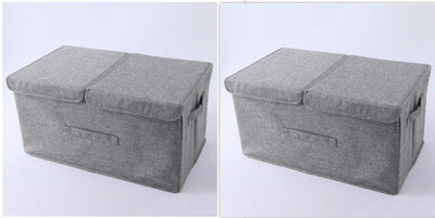Caja de Almacenamiento Plegable de Algodón y Lino - Image 10