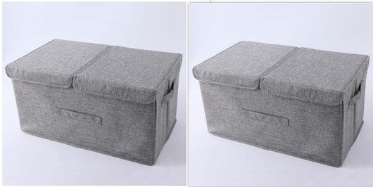 Caja de Almacenamiento Plegable de Algodón y Lino - Image 10