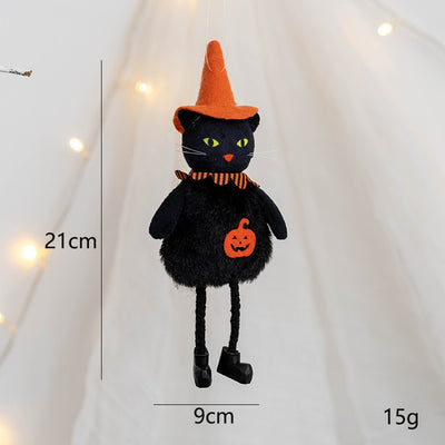 Decoración Colgante Halloween - Calabaza, Fantasma o Gato Negro - Image 6