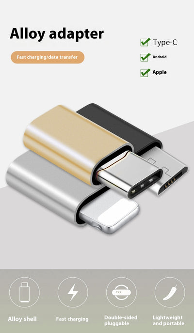 Adaptador Convertidor de Iluminación Micro USB a USB-C para Móviles - Image 17