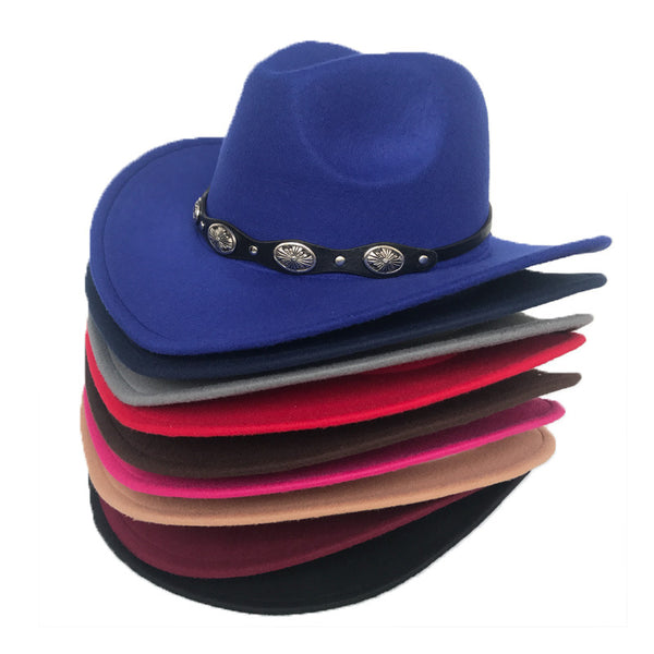 Sombreros Vaqueros Estilo Punk para Hombre y Mujer