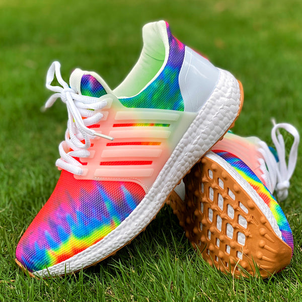 Zapatillas Deportivas Mujer Talla Grande con Suela Gruesa y Diseño Graffiti