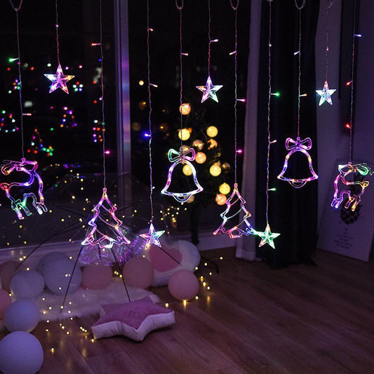 Luz Nocturna Decorativa Navideña con Colgante