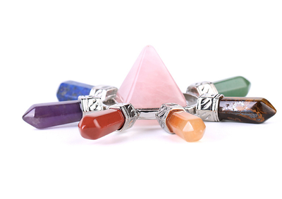 Joya de Chakras con Cristales Naturales y Piedras Semipreciosas - Image 6