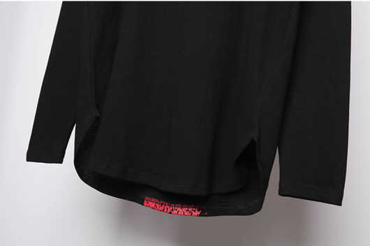Camisa Suelta Personalizada Manga Larga Estilo Urbano Hombre - Image 8