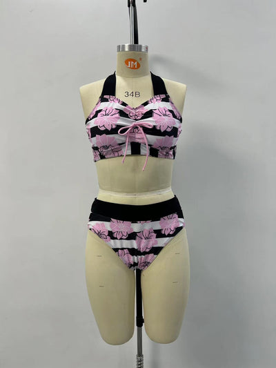 Bikini Reductor con Estampado y Cobertura Abdominal - Image 9