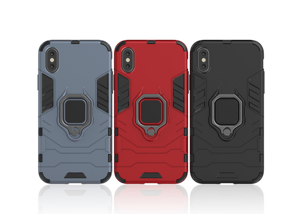 Funda para teléfono con anillo de agarre