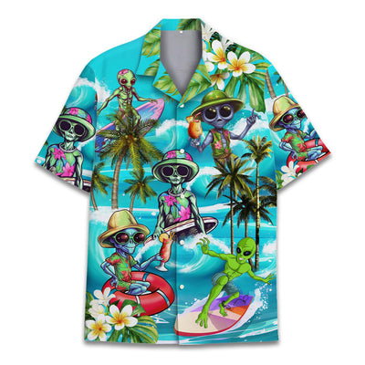 Camisa Retro de Manga Corta con Estampado y Solapa Clásica para Hombre - Image 7