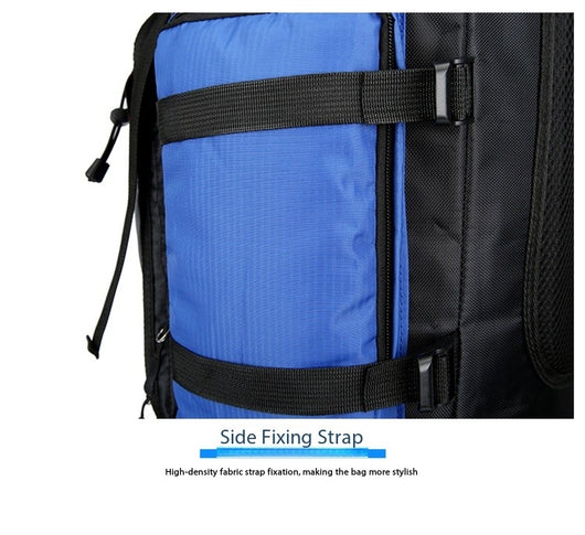 Mochila de Viaje 90L Impermeable para Senderismo y Trabajo - Image 46