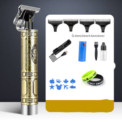 Cortapelo Profesional Eléctrico con Grabado y Trimmer - Image 7