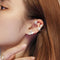 Aretes Mariposa de Diamantes Completos - Diseño Elegante sin Perforación