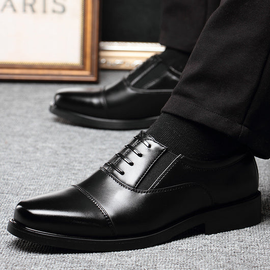 Zapatos de Cuero para Hombre con Articulaciones Triples - Image 12