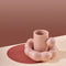 Juego de Tazas de Café con Platillos Cloud