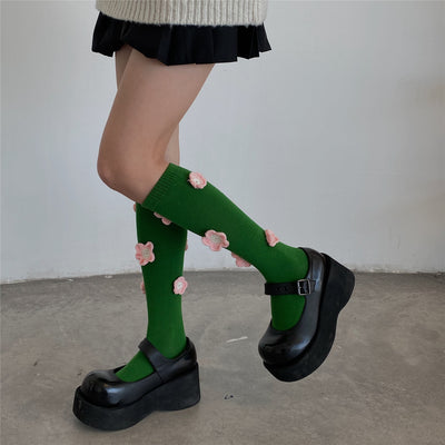 Calcetines Largos Tulipán para Mujer - Otoño e Invierno - Image 4