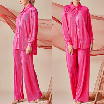 Pantalón Plisado Holgado Estilo Asiático Premium - Image 9