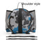 Camuflaje Azul Hombros 9 L