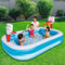 Piscina Inflable Familiar para Básquetbol con Profundidad Aumentada