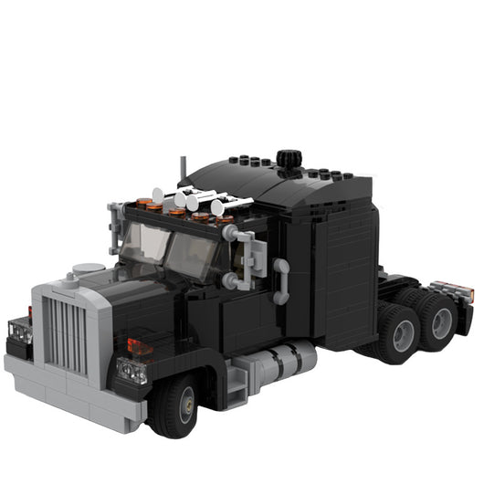 Modelo de Camión Trailer en Bloques de Construcción - Image 8