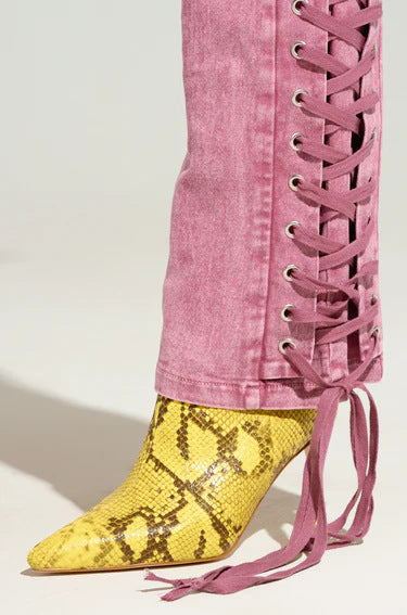 Jeans Bandage con Cordón para Mujer - Estilo Hot Girl Europeo y Americano - Image 14