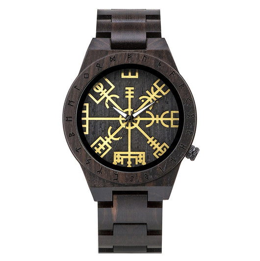 Reloj de Madera Ebony Leisure - Elegancia Natural - Image 6