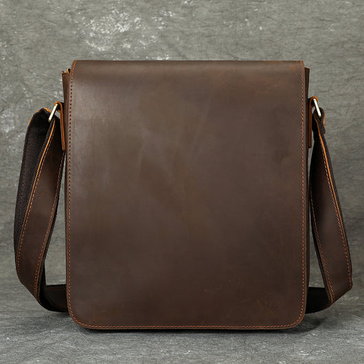 Bolsa Crossbody de Cuero Premium para Hombre - Diseño Versátil y Elegante - Image 10