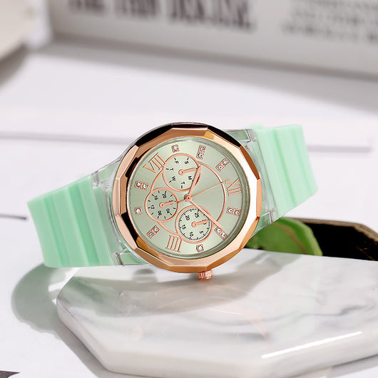 Reloj de Moda para Mujer Makaron Ins con Correa de Silicona - Image 22