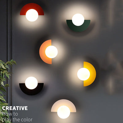 Lámpara de Pared LED Colorida para Sala de Estar Moderna - Image 17