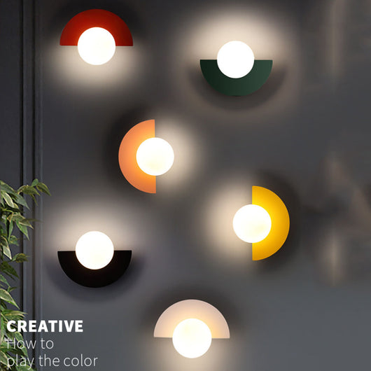 Lámpara de Pared LED Colorida para Sala de Estar Moderna - Image 17