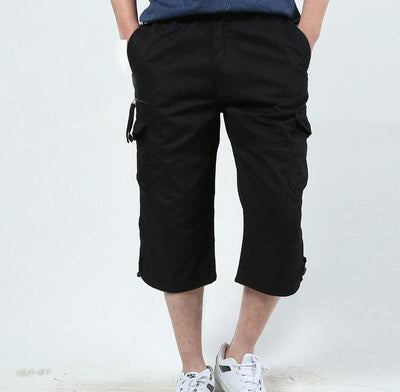 Pantalones Cortos de Algodón para Hombre - Estilo Casual Verano - Image 4
