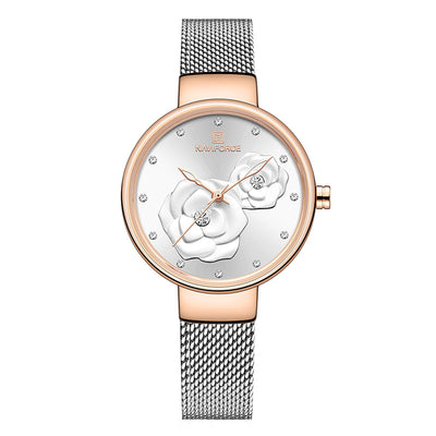 Reloj de Cuarzo para Mujer con Pulsera de Acero Inoxidable - Image 25