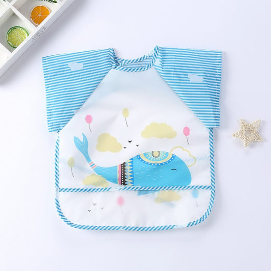 Babero Impermeable para Bebé con Bolsillo Atrapa Comida - Image 26