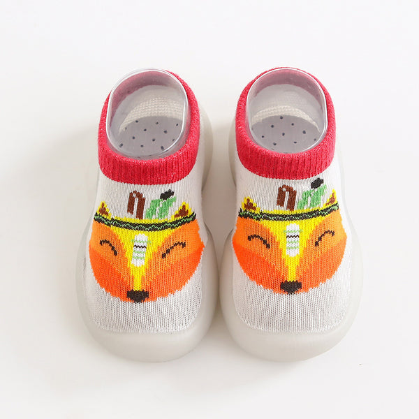 Calcetines y Zapatos Antideslizantes para Bebés y Niños - Diseño Animal