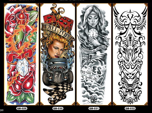 Manga Completa Tatuaje Temporal Impermeable Serie QB - Image 33