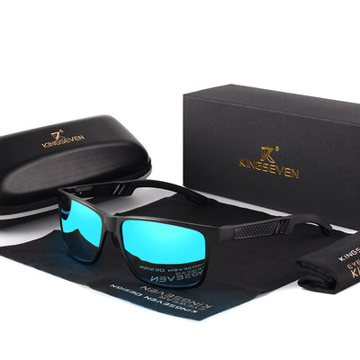Gafas de Sol Polarizadas para Hombre Aluminio Magnesio - Lentes Rectangulares Antirreflejos - Image 6