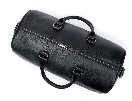 Bolsa de Viaje de Cuero Premium con Compartimento de Zapatos y Bandolera - Image 3