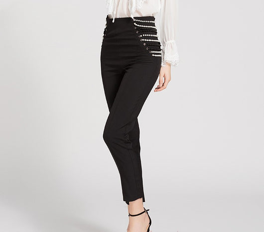 Pantalones Ajustados de Cintura Alta Reductores - Image 4