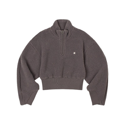 Sudadera Casual con Cuello Alto y Cierre Parcial - Image 8