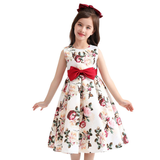 Vestido Princesa Estampado para Niñas y Adolescentes - Image 4