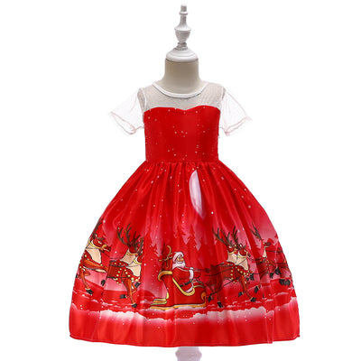 Vestido Princesa Estampado para Niñas - Image 16