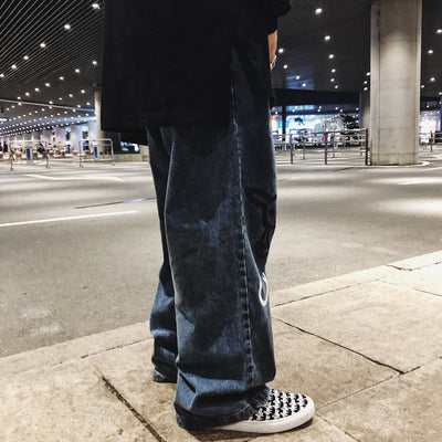 Jeans Hombre con Diseño Graffiti Anime Spray Paint - Image 5